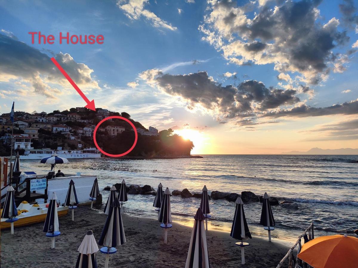 Panoramic Apartments In Villa In Center "The Beach And The Cliff" 1 Agropoli Dış mekan fotoğraf