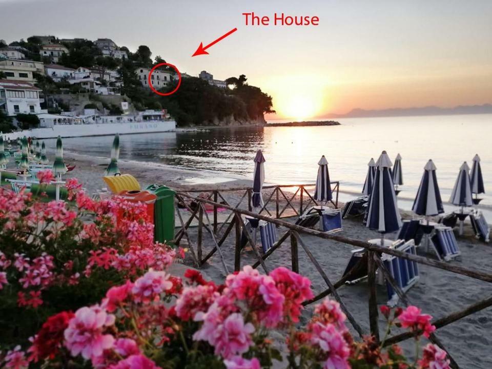 Panoramic Apartments In Villa In Center "The Beach And The Cliff" 1 Agropoli Dış mekan fotoğraf